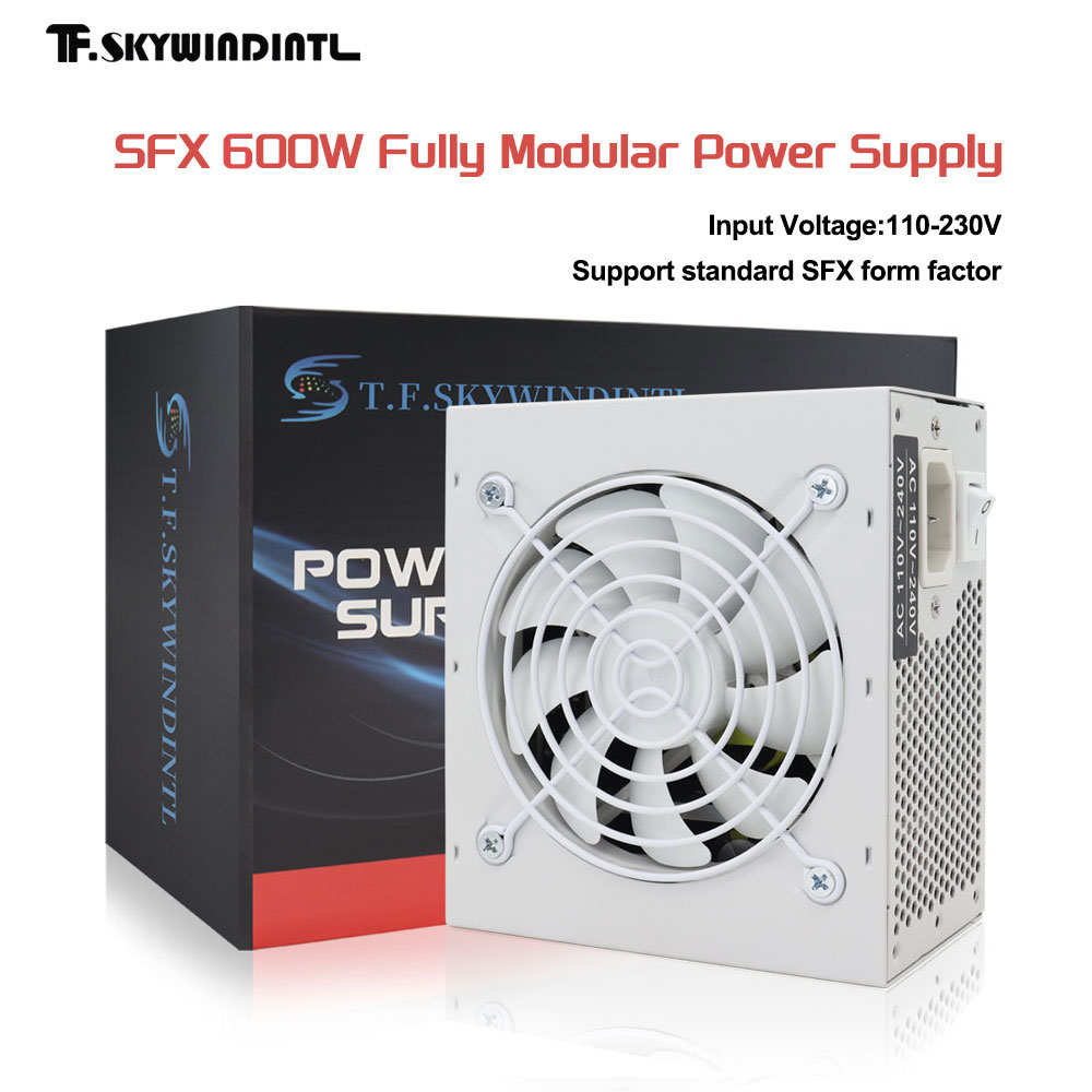 Pc Gaming Watt - T.F.SKYWINDINTL SFX 600W 게임용 PC/ITX용 완전