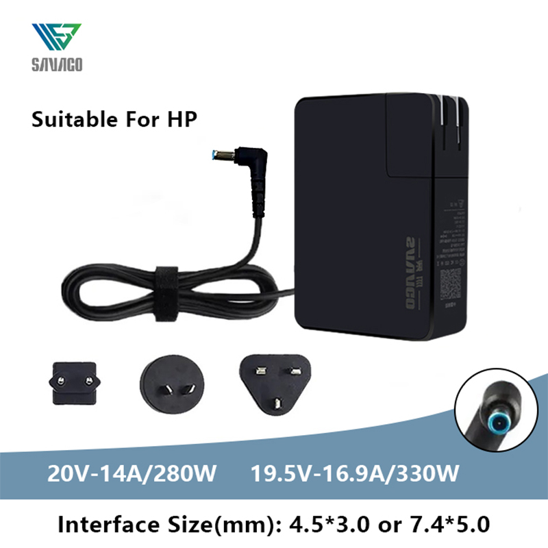 Pc Gaming Hp - SAVAGO HP 게임용 노트북용 GaN 충전기,