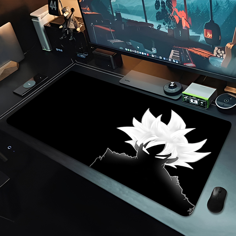 Pc Gaming Keyboard And Mouse - DBZ 블랙 애니메이션 마우스 패드 드래곤