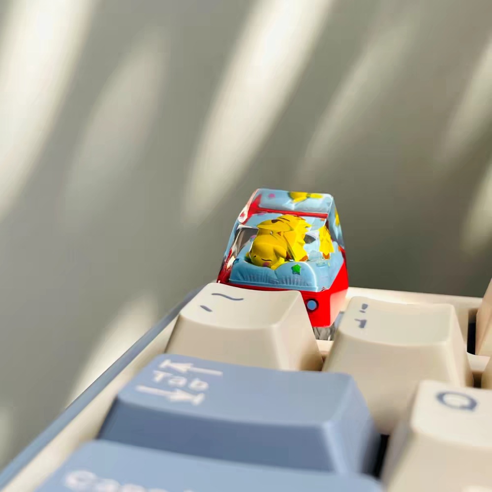 Custom Keycaps - 포켓몬 피카츄 키캡, 기계식 키보드 개인화