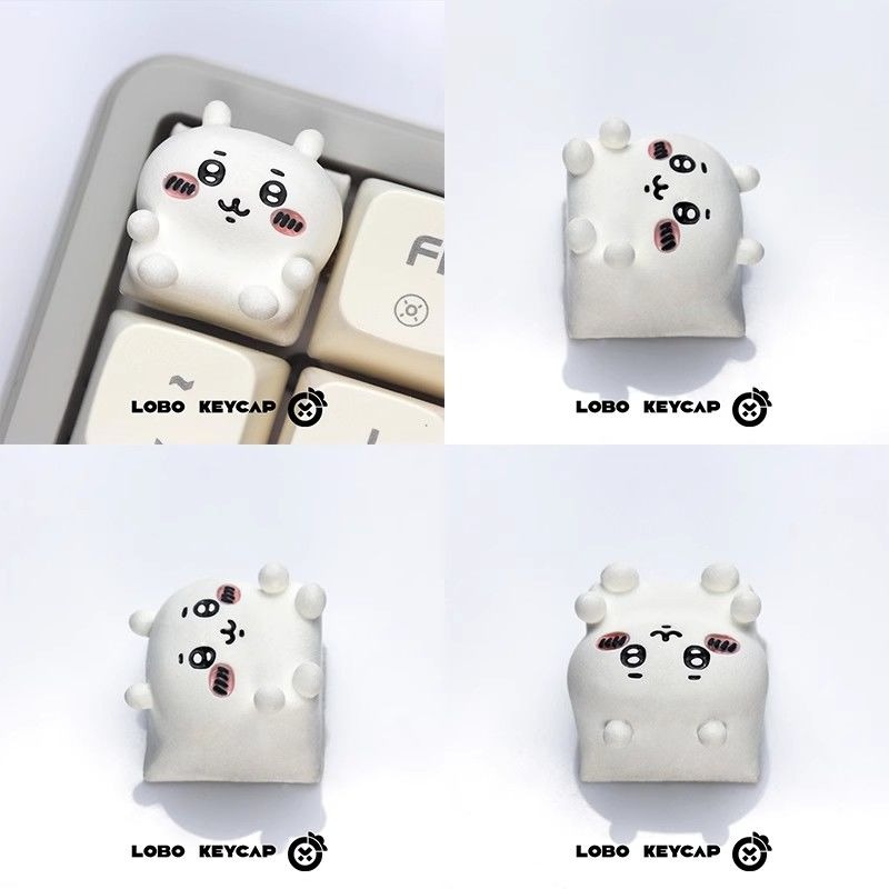 Custom Keycaps - 치이카와드 귀여운 애니메이션 기계식 키보드 키캡,