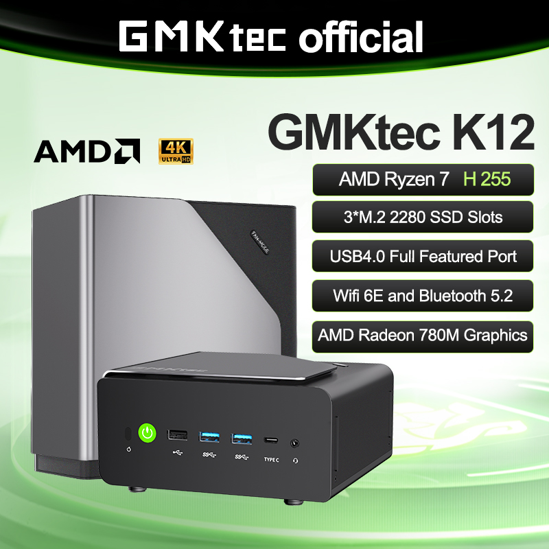 Pc Gaming Ryzen 7 - GMKtec 미니 PC K12 Nucbox AMD