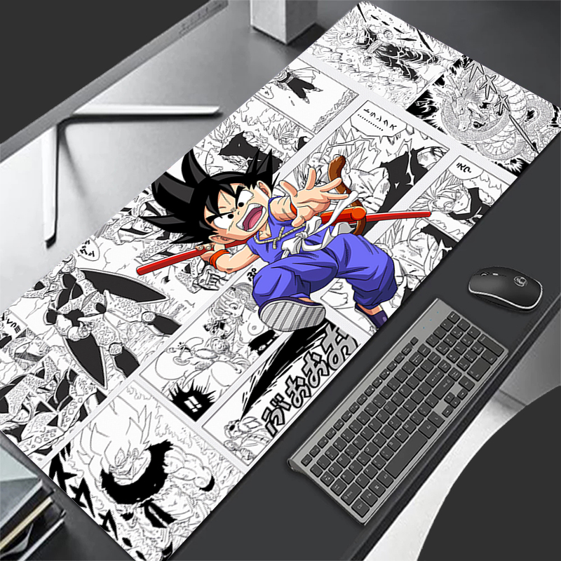 Pc Gaming Keyboard And Mouse - 마우스패드 컴퓨터 신형 손오공 마우스패드 드래곤볼