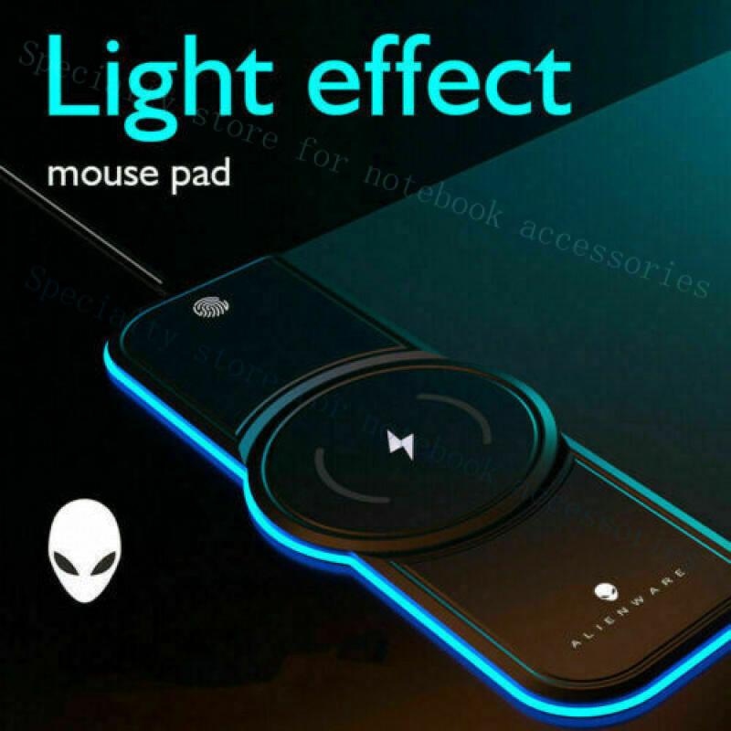 Rgb Mousepad - A+ Alienware 15W Qi 무선 충전