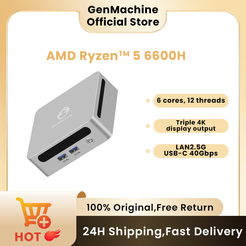Pc Gaming Ryzen 7 - GenMachine Ryzen 6600H 6600U 6800H 미니