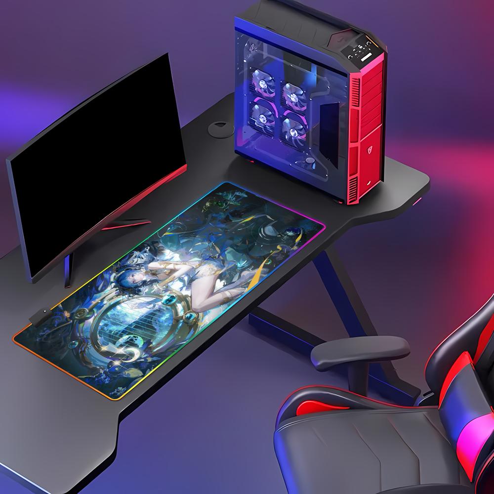 XXL 이우노 RGB 게이밍 마우스 패드 - 웨더링 웨 - Rgb Mousepad 리뷰 및 가격