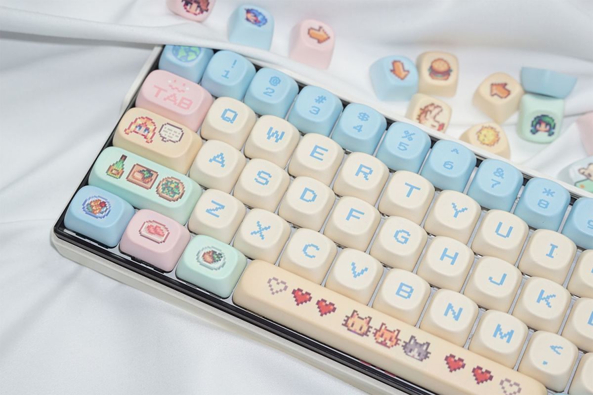 Stardew Valley 78 Keycaps Pixe - Custom Keycaps 리뷰 및 가격