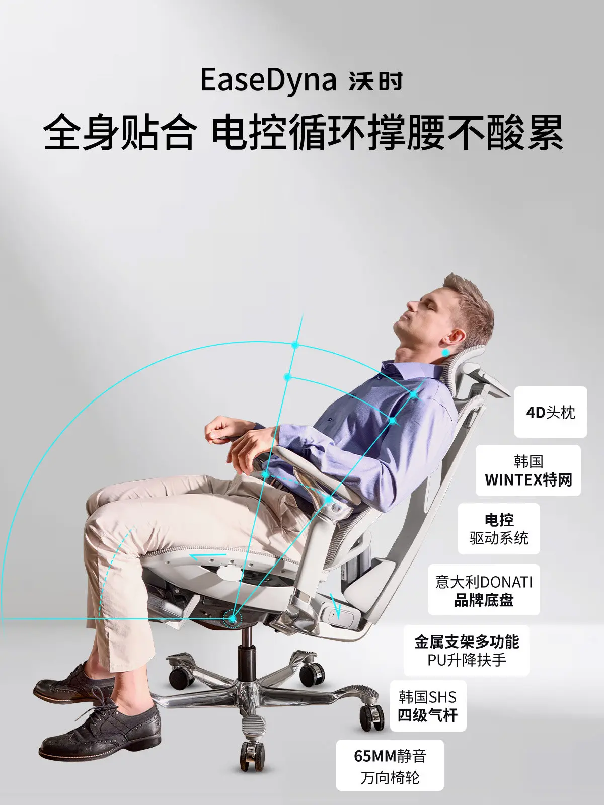 인체공학적 사무용 의자, 전동 요추 지지대, 가정용 게 - Pc Gaming Chair 리뷰 및 가격