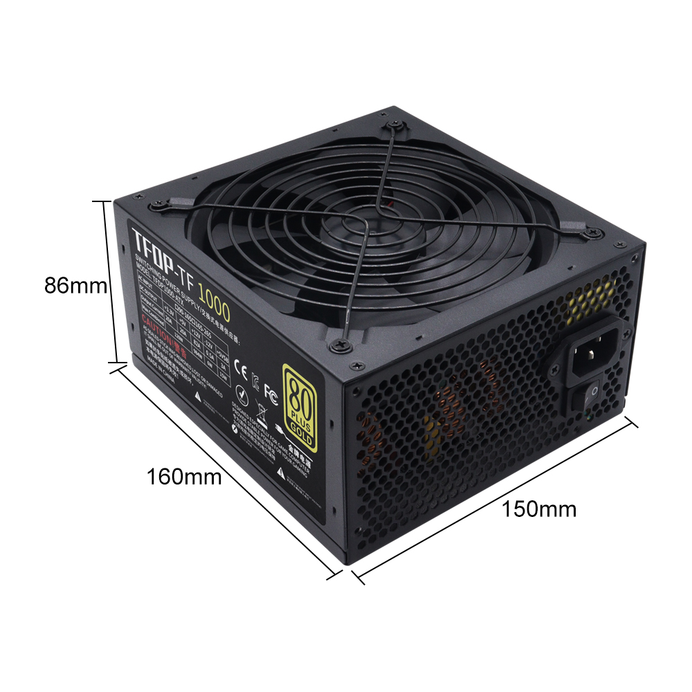 1000w pc 전원 공급 장치 pc 게임용 80 pl - Pc Gaming Watt 리뷰 및 가격