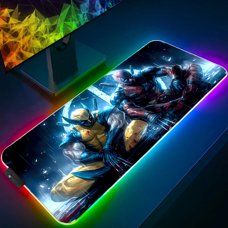 LED 마우스 패드 게임용 백라이트 락 엣지 애니메이션 - Rgb Mousepad 리뷰 및 가격
