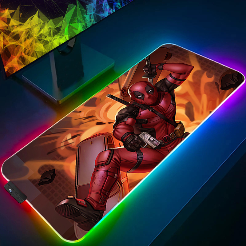 LED 마우스 패드 게임용 백라이트 락 엣지 애니메이션 - Rgb Mousepad 리뷰 및 가격