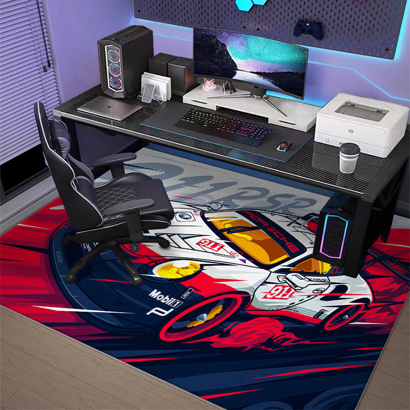 VIKAMA 미끄럼 방지 의자 매트 게임용 책상 러그, - Pc Gaming Chair 리뷰 및 가격