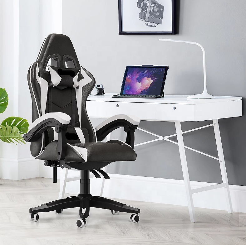조절 가능한 레이싱 게이머 의자 블랙 레드 PU 가죽  - Pc Gaming Price 리뷰 및 가격