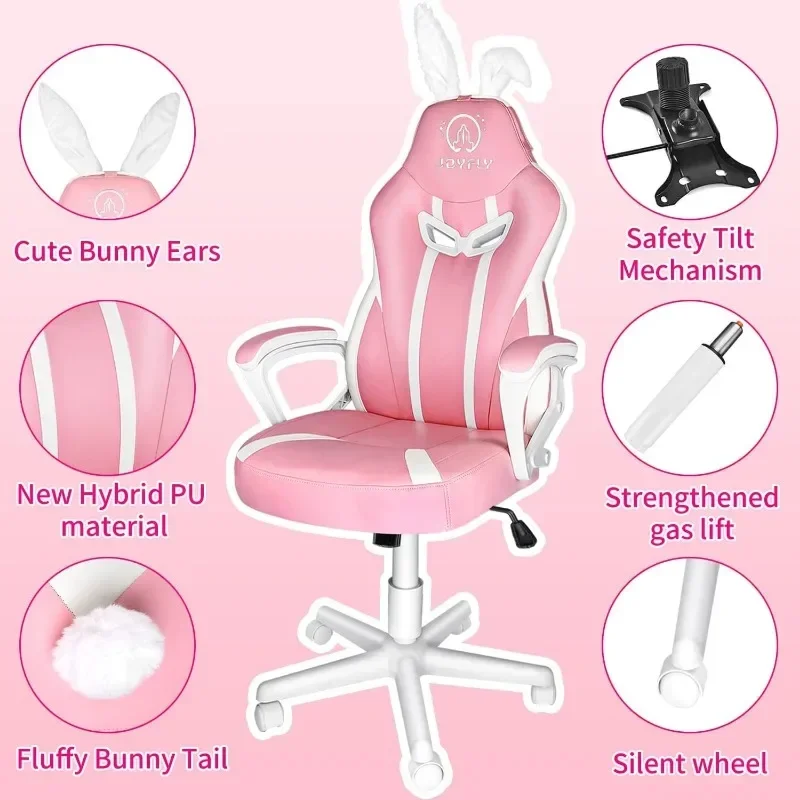 v 어린이용 게임 의자, 청소년 게이머 의자, 소녀용  - Pc Gaming Chair 리뷰 및 가격