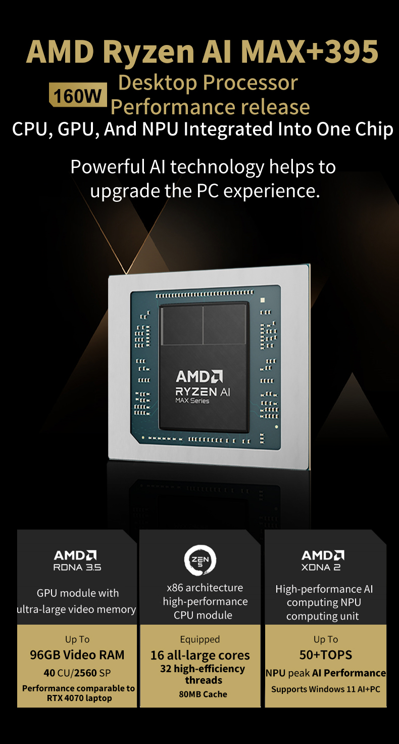 라이젠 AI MAX 395 미니 PC 128GB LPD - Pc Gaming Ryzen 7 리뷰 및 가격