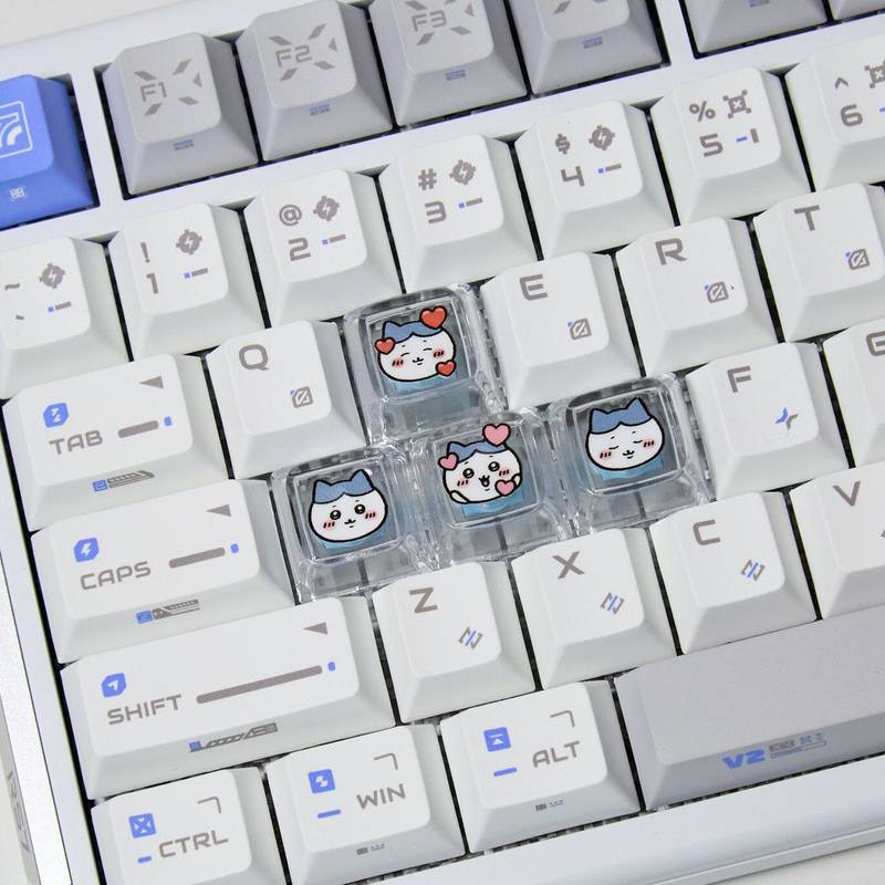 Chiikawa 4 Pcs 수제 투명 Pc 백라이트 맞 - Custom Keycaps 리뷰 및 가격