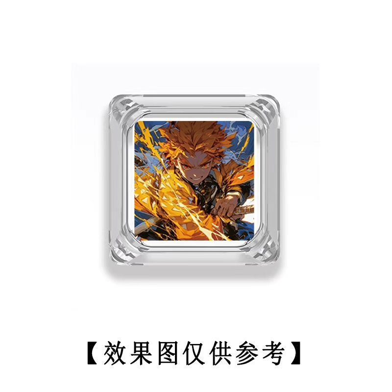 데몬 슬레이어 젠이츠 키캡, 귀여운 만화 크로스 축 맞 - Custom Keycaps 리뷰 및 가격