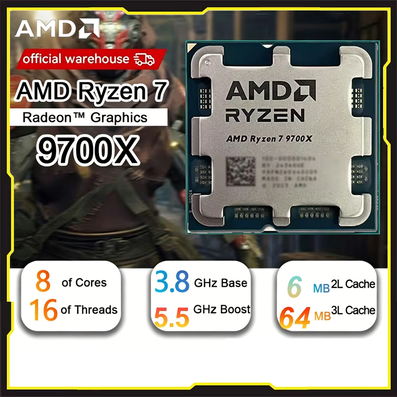 AMD 언락 오버클럭 가능 프로세서 라이젠 7 9700 - Pc Gaming Ryzen 7 리뷰 및 가격