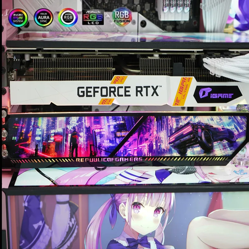 ARGB 그래픽 카드 브래킷, 맞춤형 RTX3090 4 - Pc Gaming Graphics Card 리뷰 및 가격