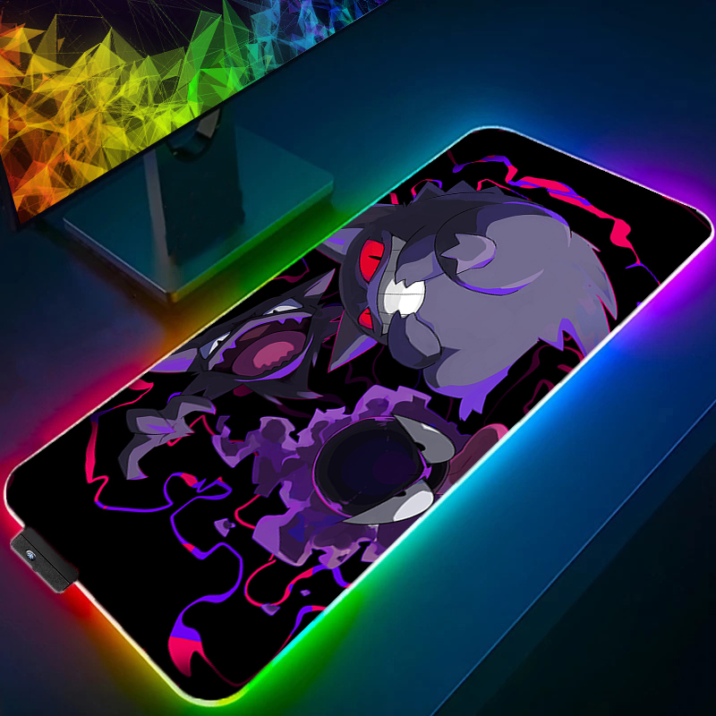 LED 라이트 마우스 패드 데스크 매트 G-gengar - Rgb Mousepad 리뷰 및 가격
