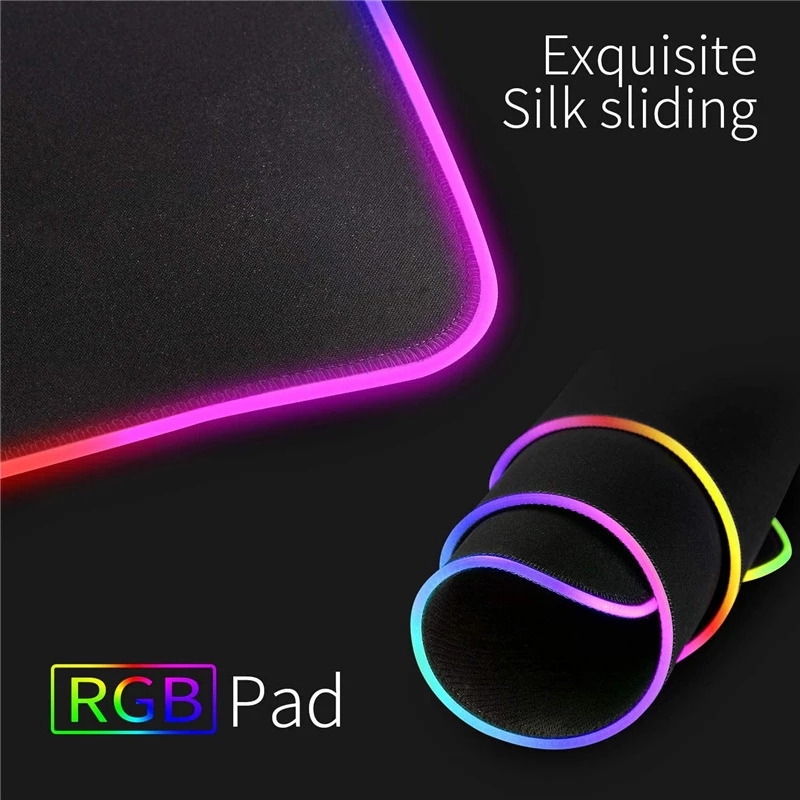 RGB 게이밍 마우스 패드 LED 라이트 마우스 패드  - Rgb Mousepad 리뷰 및 가격