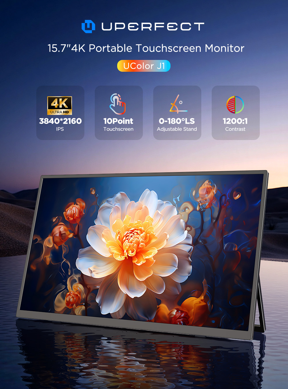 UPERFECT 4K UHD 3840*2160 휴대용  - Pc Gaming Y60 리뷰 및 가격