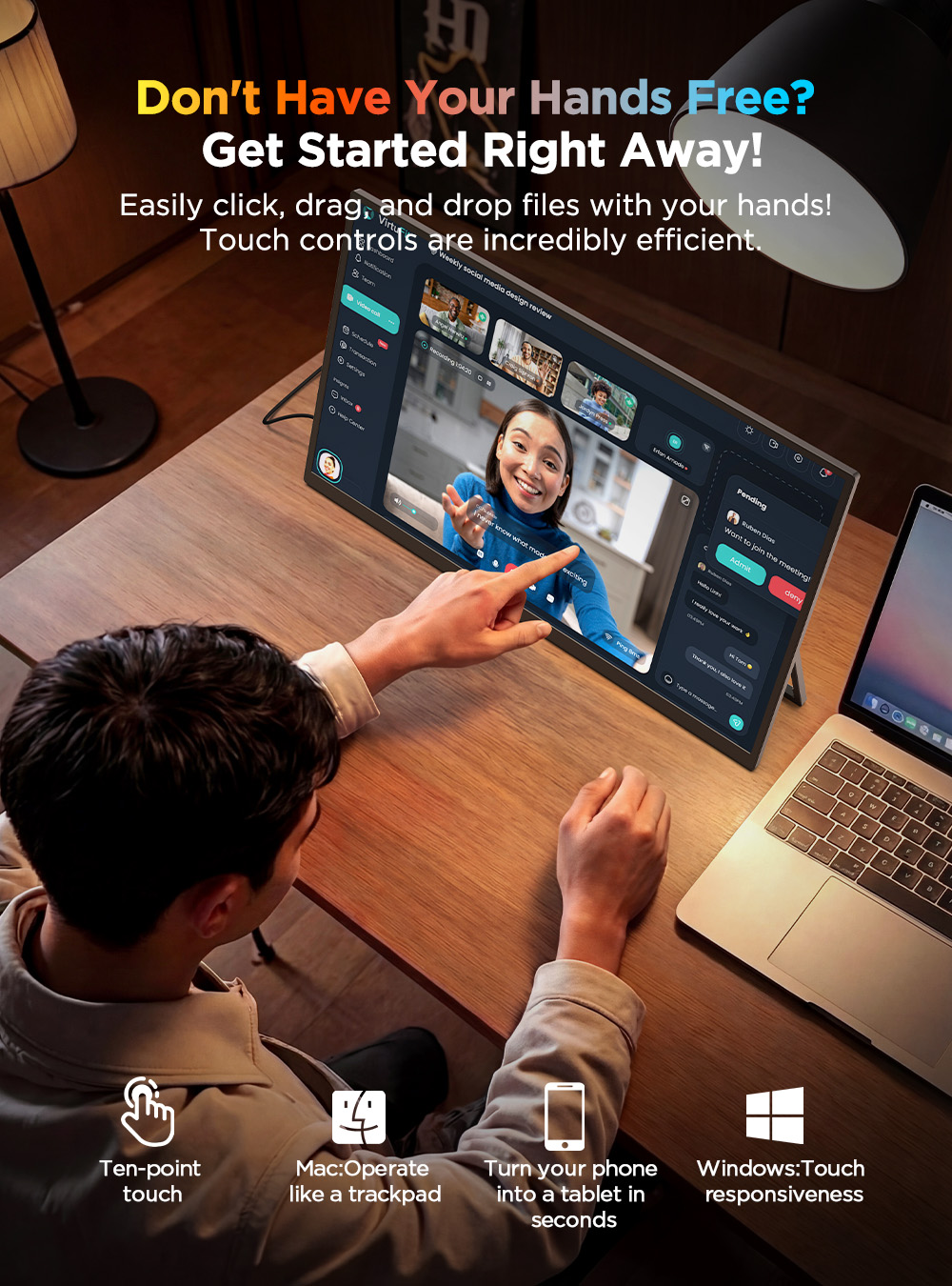 UPERFECT 4K UHD 3840*2160 휴대용  - Pc Gaming Y60 리뷰 및 가격