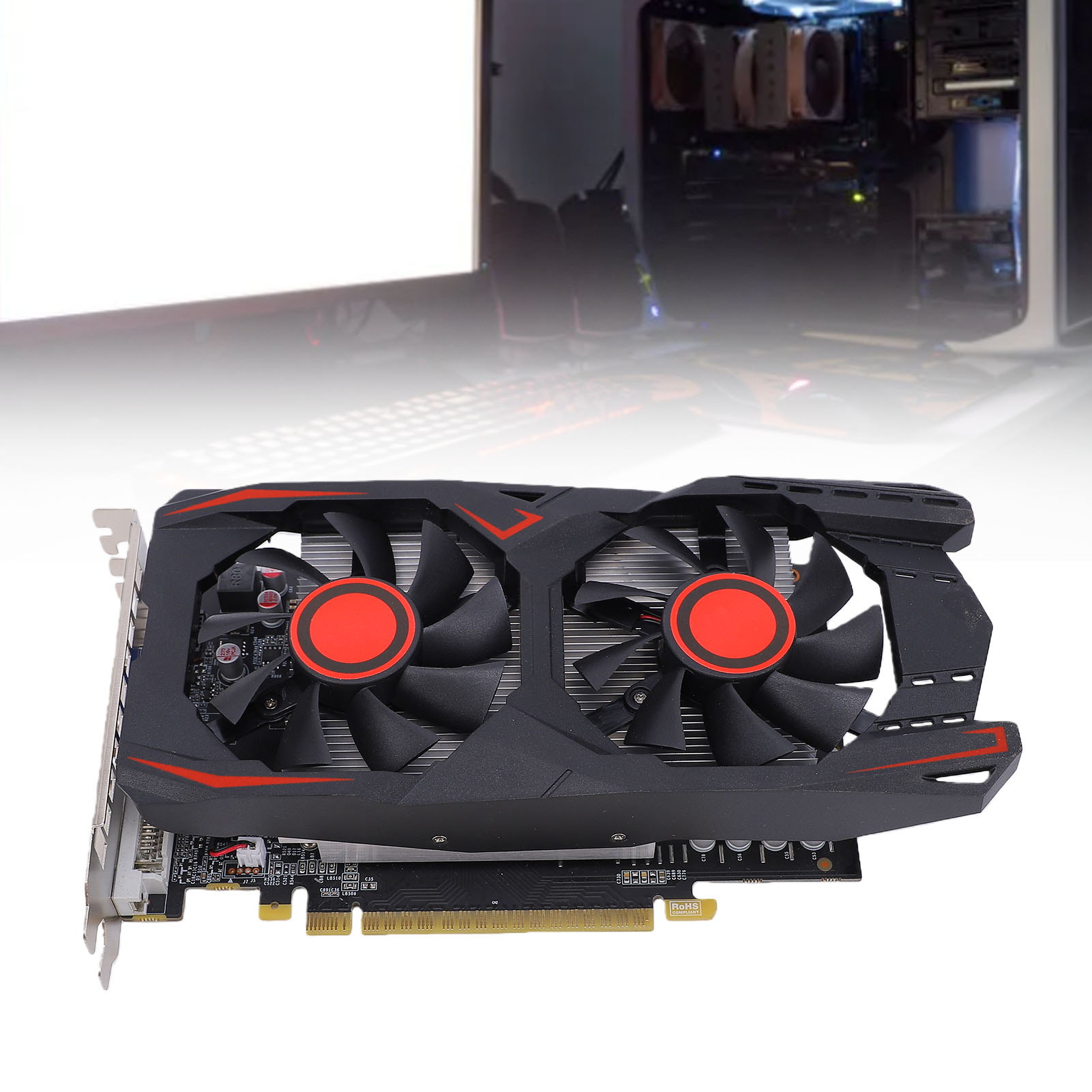그래픽 카드 6GB GDDR5 192BIT 듀얼 팬 P - Pc Gaming Graphics Card 리뷰 및 가격