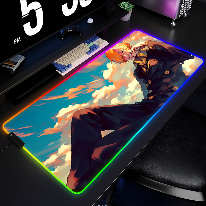 RGB 애니메이션 마우스 패드 원피스 산지 프로 E-스 - Rgb Mousepad 리뷰 및 가격