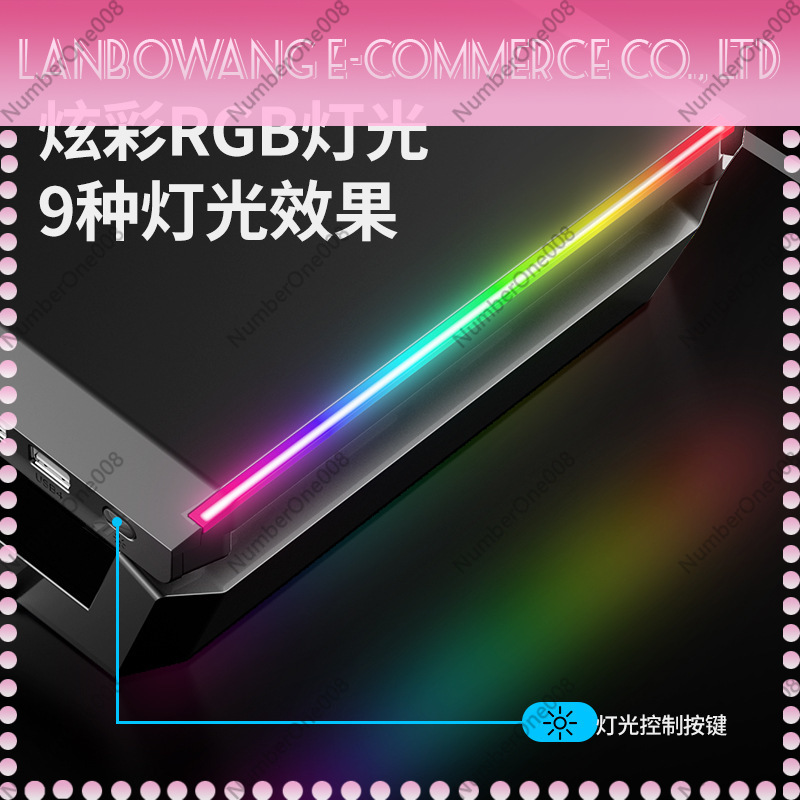RGB 게이밍 마우스 패드와 모니터 스탠드, 키보드용  - Rgb Mousepad 리뷰 및 가격