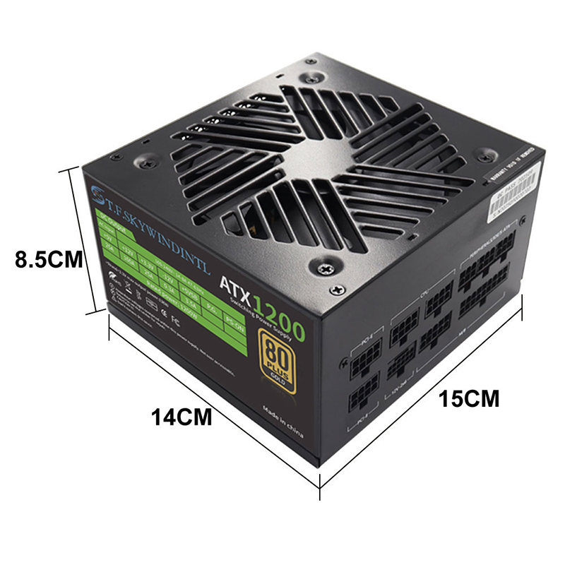 PCIE 5.0 1200W PC 전원 공급 장치 전원용 - Pc Gaming Watt 리뷰 및 가격