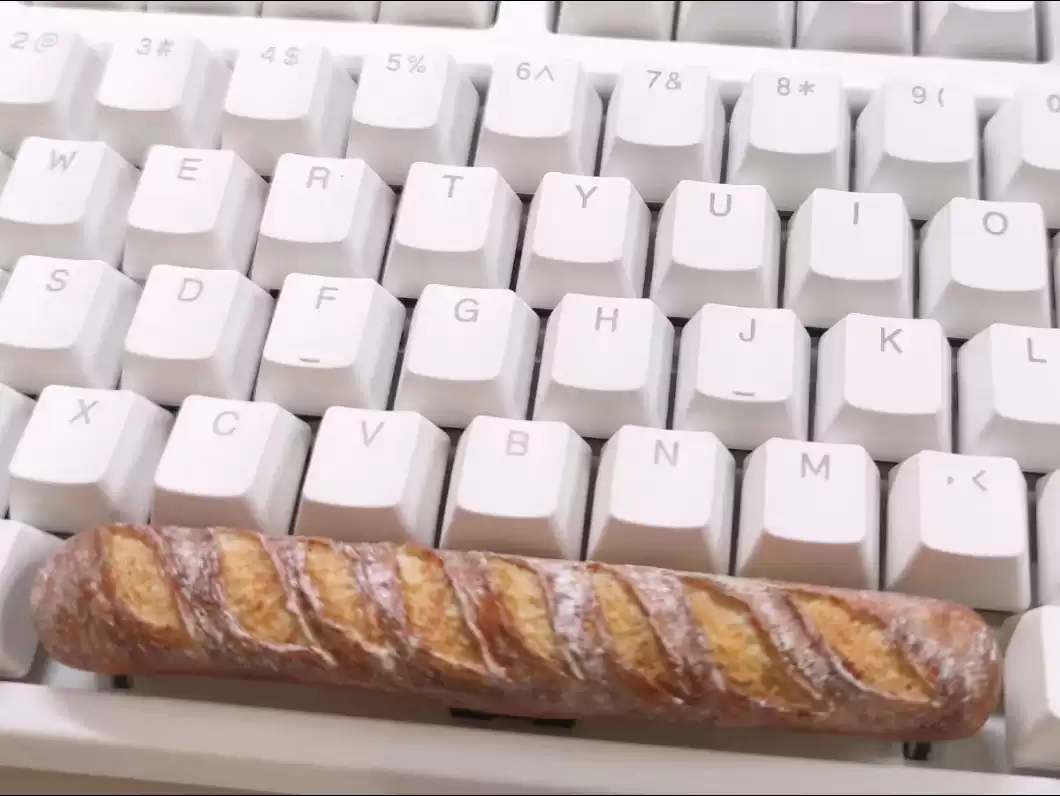 바게트 푸드 아티산 스페이스바 키캡 - 맞춤형 기계식  - Custom Keycaps 리뷰 및 가격