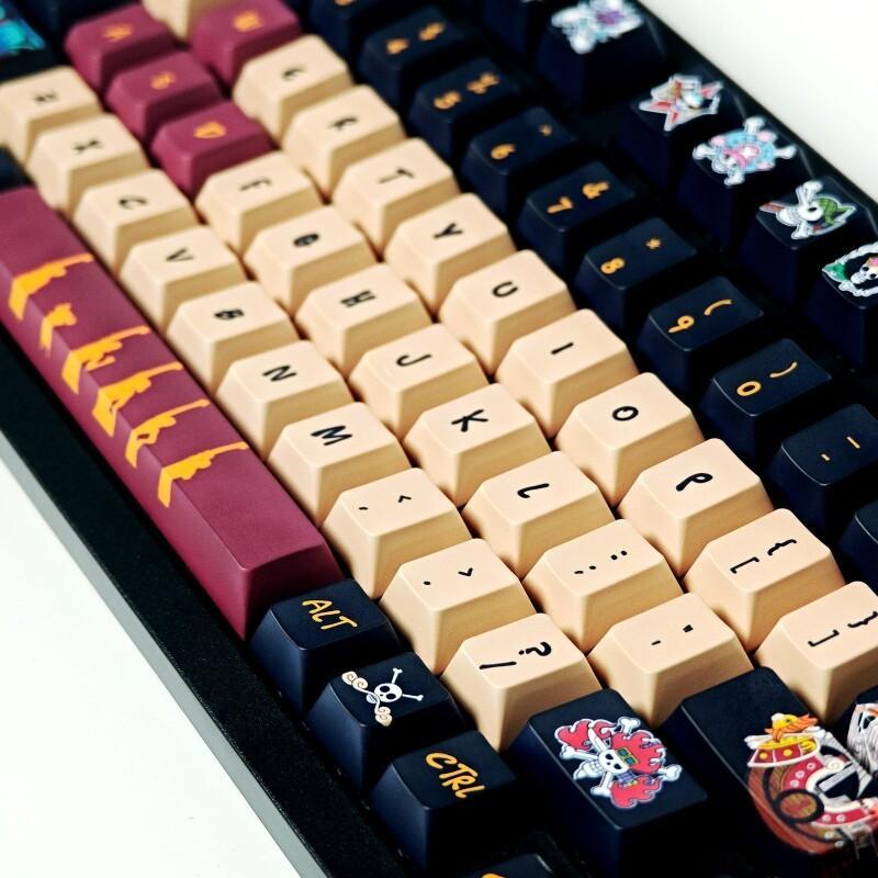 반다이 원피스 몽키 D. 루피 키캡 세트 PBT 염료승 - Custom Keycaps 리뷰 및 가격