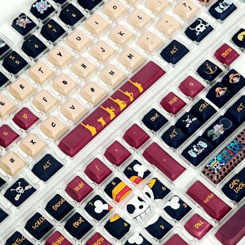 반다이 원피스 몽키 D. 루피 키캡 세트 PBT 염료승 - Custom Keycaps 리뷰 및 가격