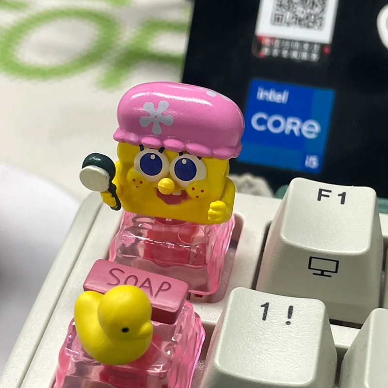 만화 3D 키캡 블라인드 박스 커스텀 키보드 교체용 키 - Custom Keycaps 리뷰 및 가격
