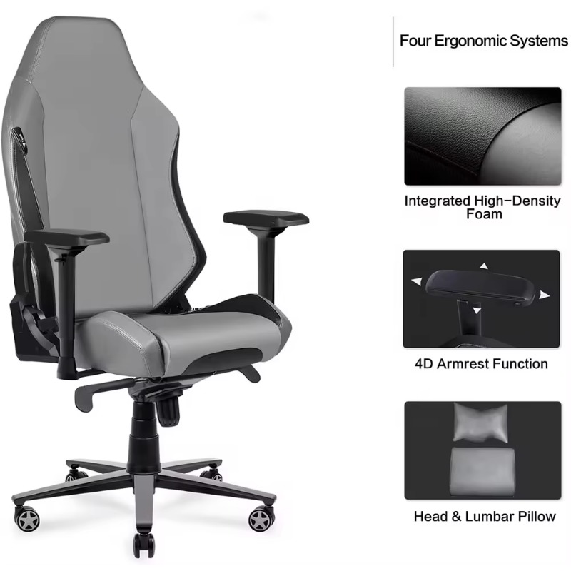 게이밍 의자 컴퓨터 게이머 의자 발 받침대 요추 지지대 - Pc Gaming Chair 리뷰 및 가격