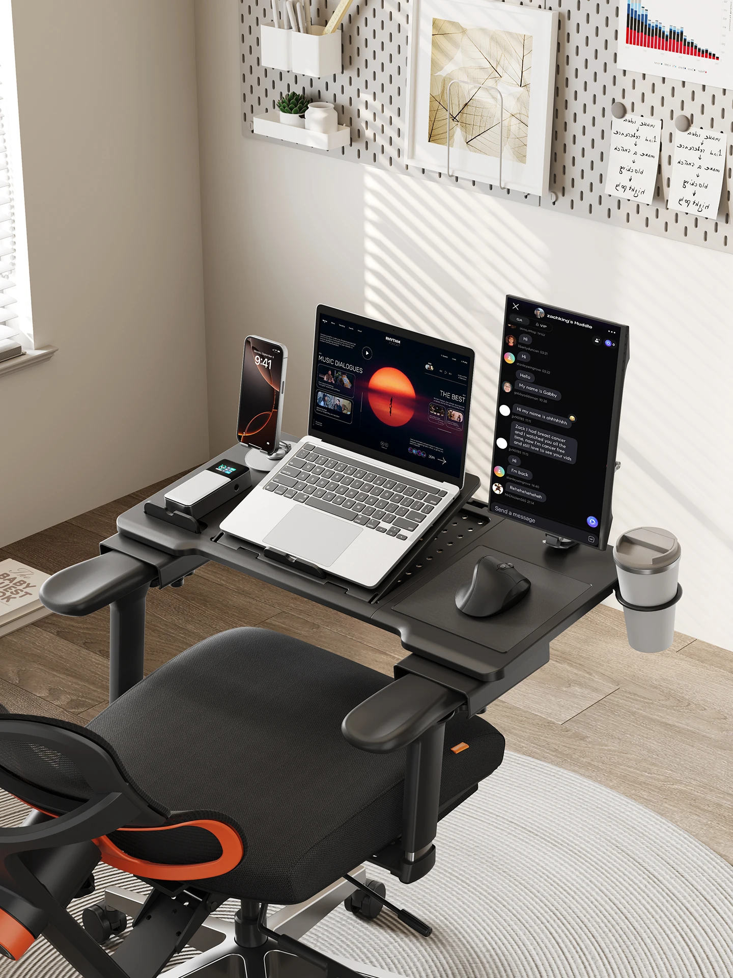 인체공학적 의자 팔걸이 책상 부착형 접이식 노트북 테이 - Pc Gaming Chair 리뷰 및 가격