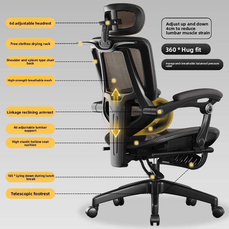 게이밍 의자 리클라이닝 메쉬 인체공학적 사무실 의자 조 - Pc Gaming Chair 리뷰 및 가격