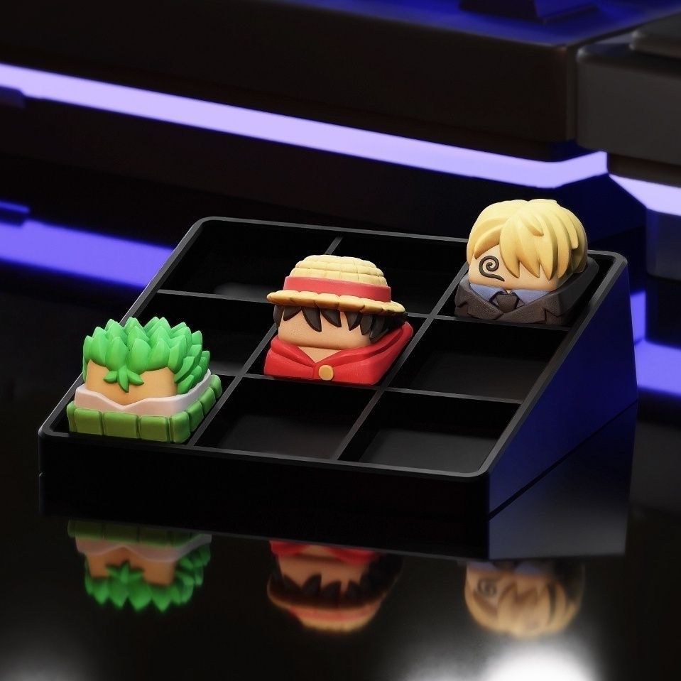 새로운 카와이 원피스 루피 키캡 조로 산지 애니메이션  - Custom Keycaps 리뷰 및 가격