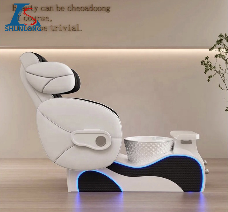게이밍 스타일 페디큐어 스파 의자 LED 조명 전동 발 - Pc Gaming Chair 리뷰 및 가격